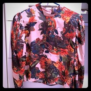 Floral Long Sleeve Blouse